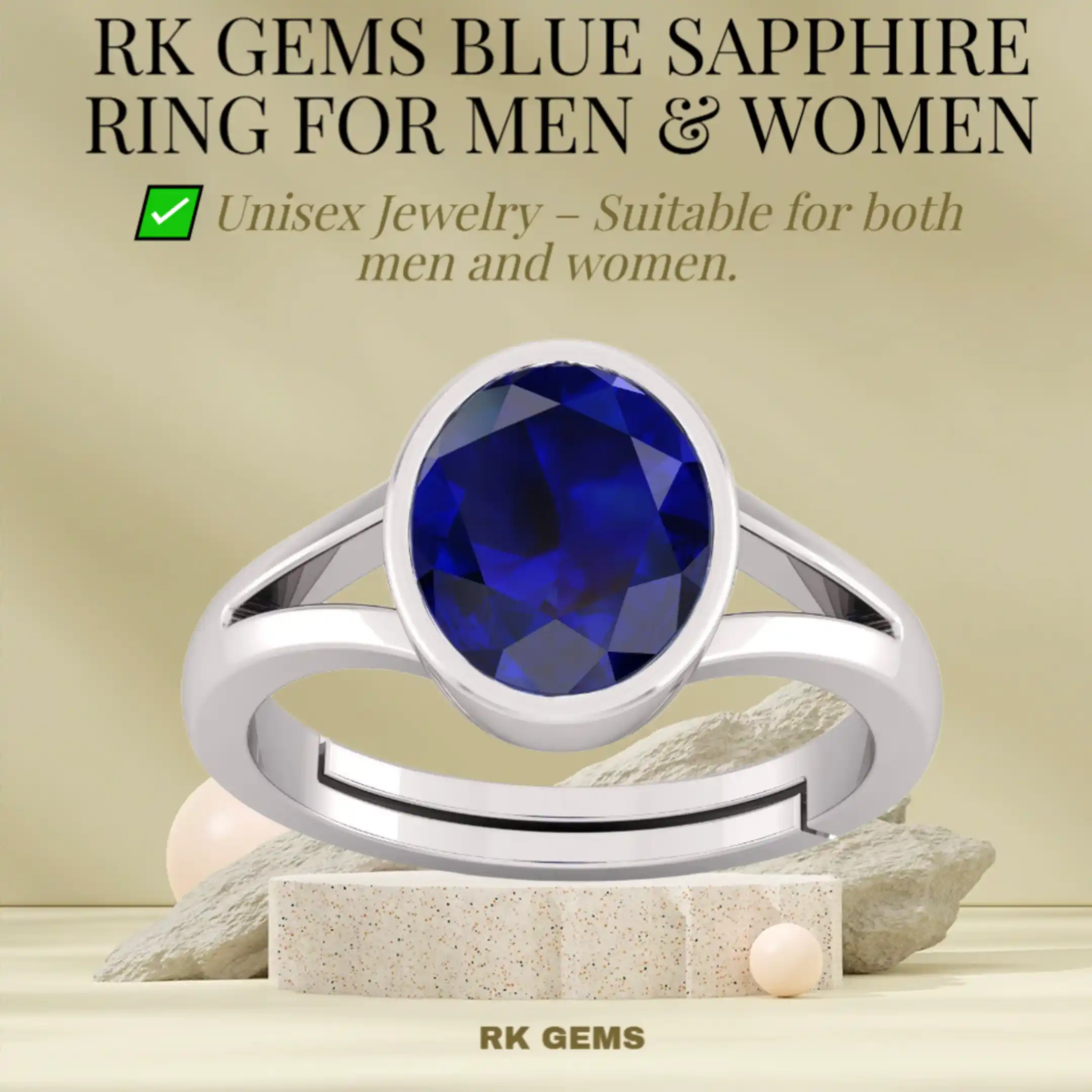 Premium Neelam Stone Ring | Blue Sapphire Ring for Shani Planet Benefits & Elegant Style For Men & Women.png